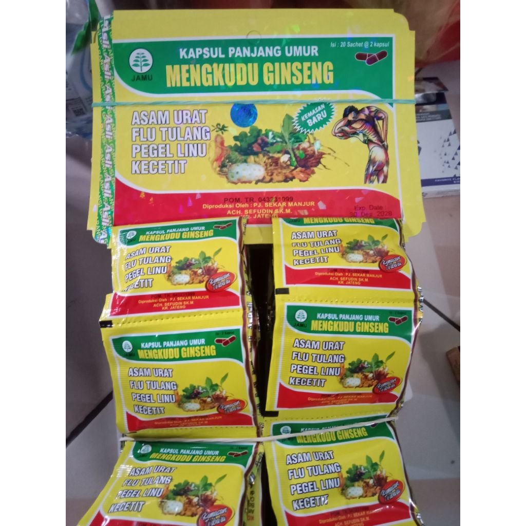 kapsul mengkudu ginseng asli