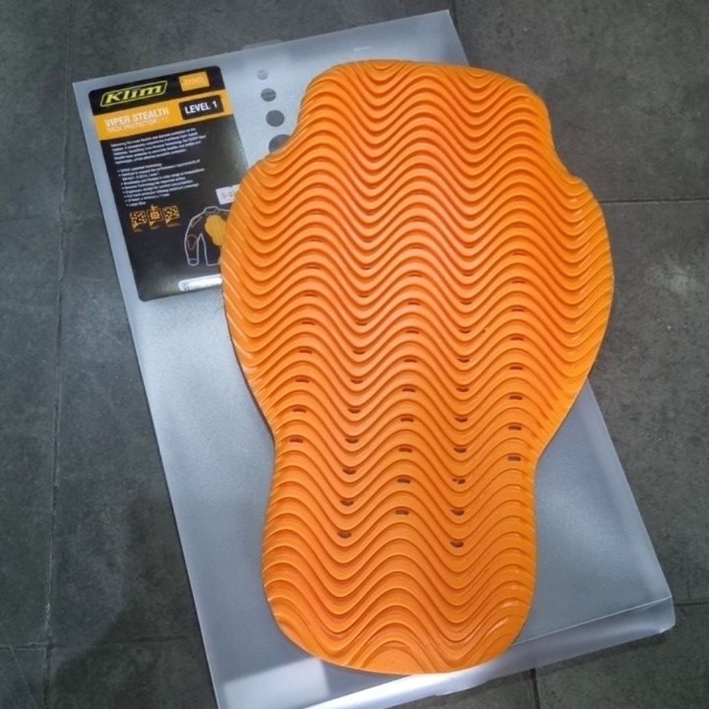KLIM VIPER STEALTH BACK PROTECTOR LEVEL 1 PELINDUNG PUNGGUNG JAKET KLIM