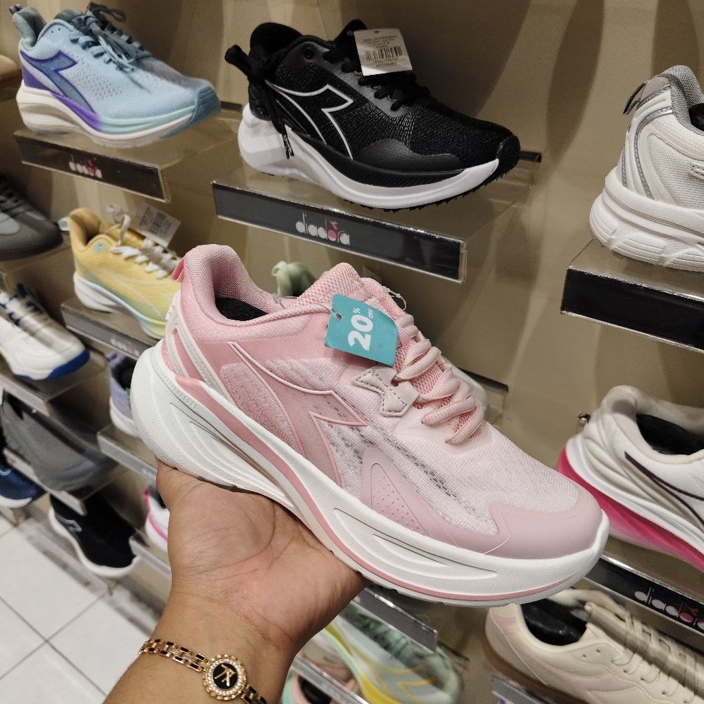 SALE DIADORA PANA PINK RUNNING WOMEN ORIGINAL STORE