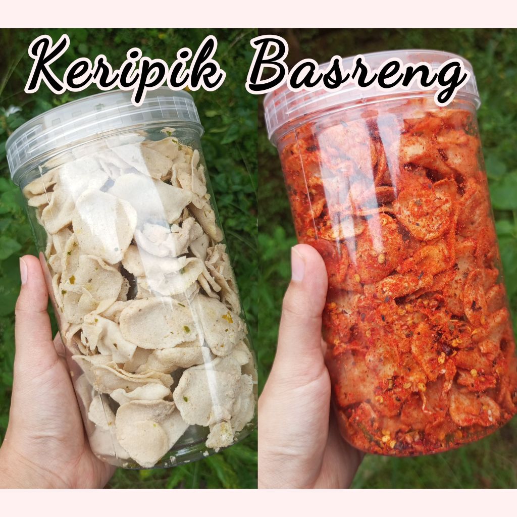 

Keripik Basreng Sultan Pedas Daun Jeruk Bumbu Melimpah Viral Bakso Ikan Goreng Renyah Cemilan Makanan Snack Rasa Asin Balado Bulat Koin Bandung Halal BPOM Toples Murah Diskon Pipih Tipis