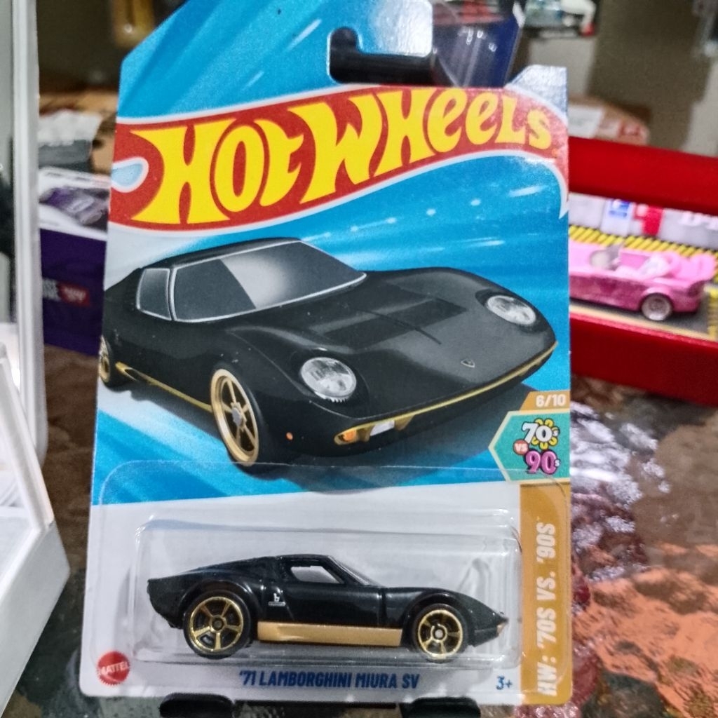 Hot Wheels '71 Lamborghini Miura SV