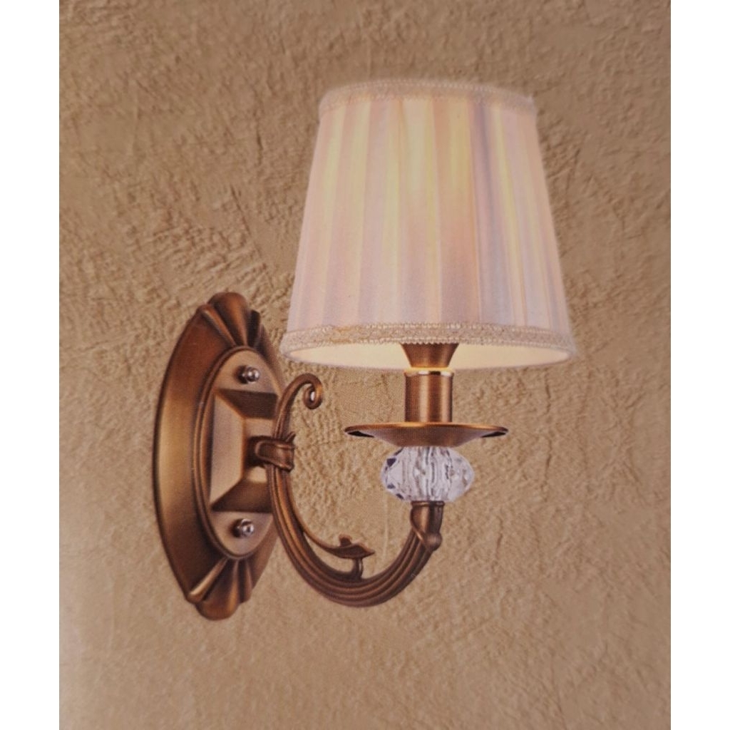 Lampu Dinding Hias Klasik Ruang Tamu Kamar Tidur 1 Lampu Elegan