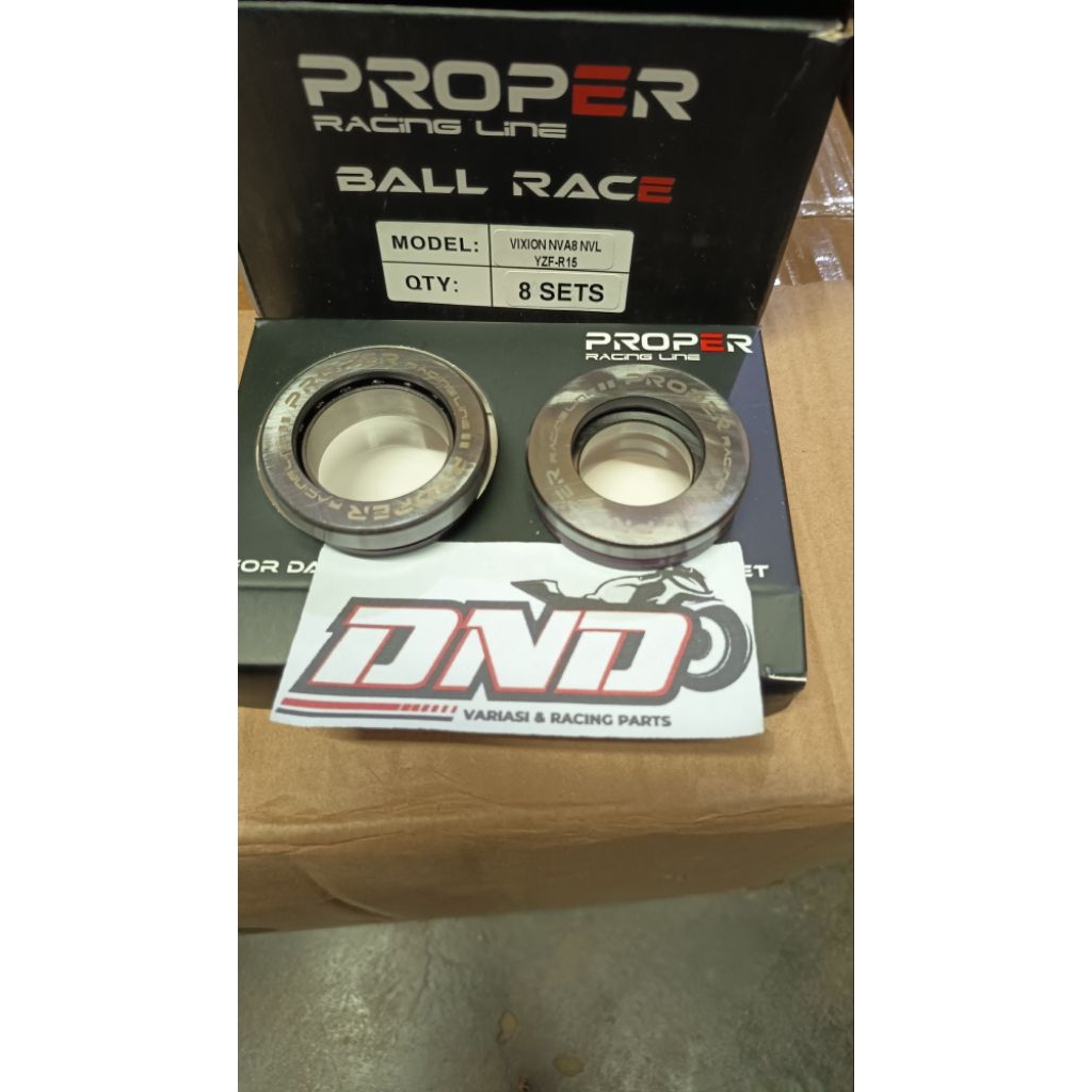 PROPER Komstir proper racing line vixion/Komstir proper R15/Bearing komstir vixion/Bering stang vixi