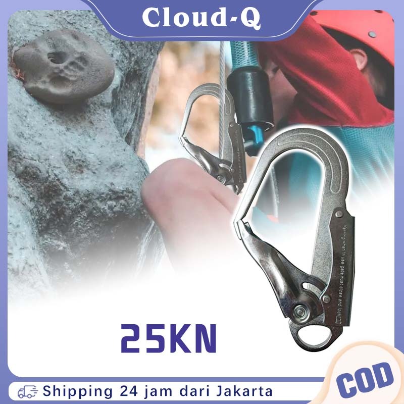 25KN Gantungan Panjat Tebing / Carabiner Besar / Carabiner Multifungsi