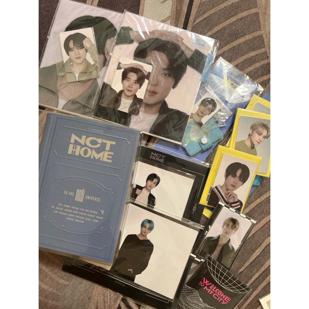 wts official merchandise NCT HOME binder index photocard pc set jaehyun chenle mini collect book + i