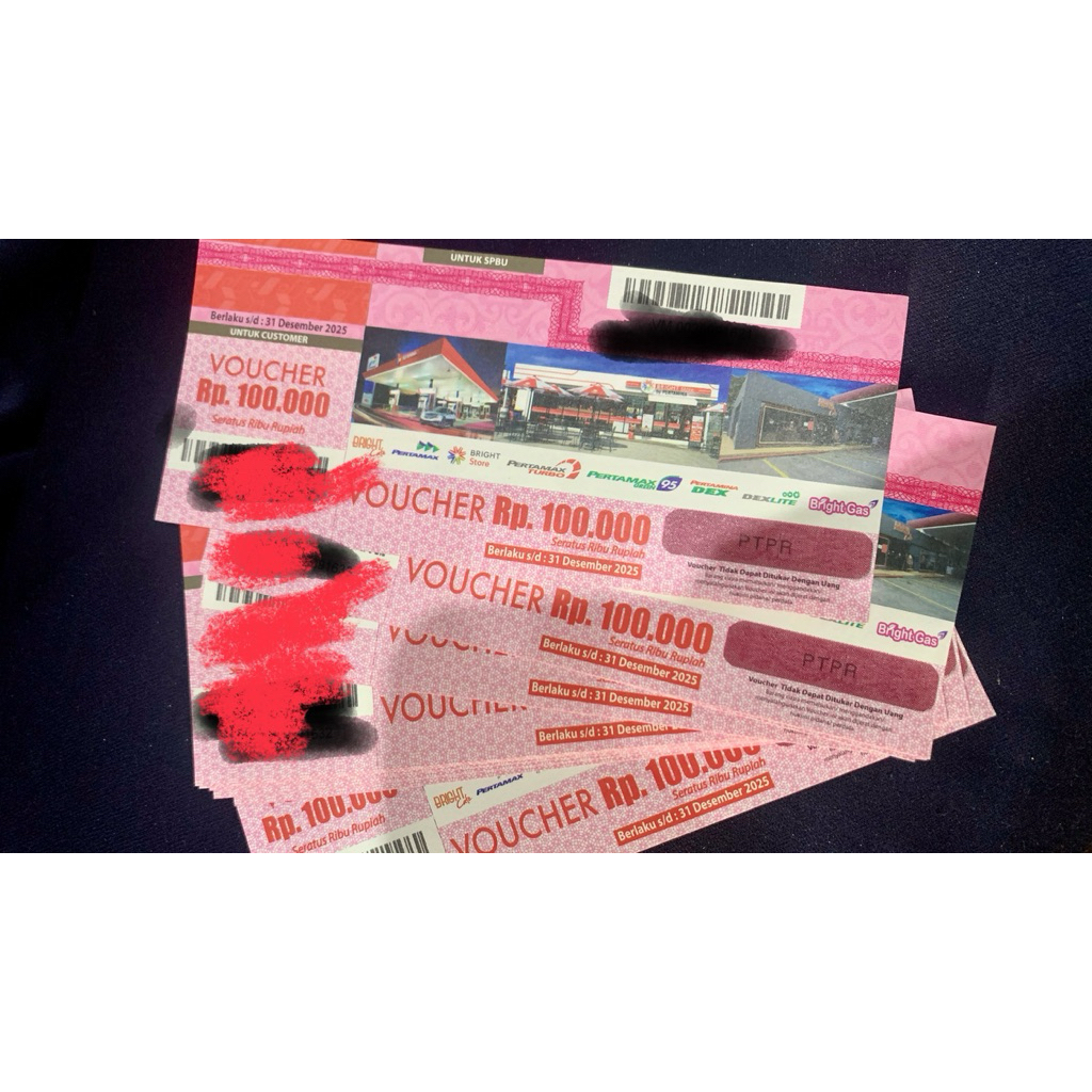 Voucher Pertamina BBM SPBU