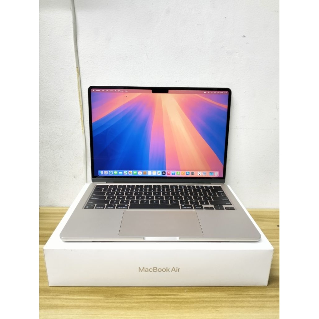 MACBOOK AIR M2 2022 RAM 8GB SSD 256GB, 13-6 INCH