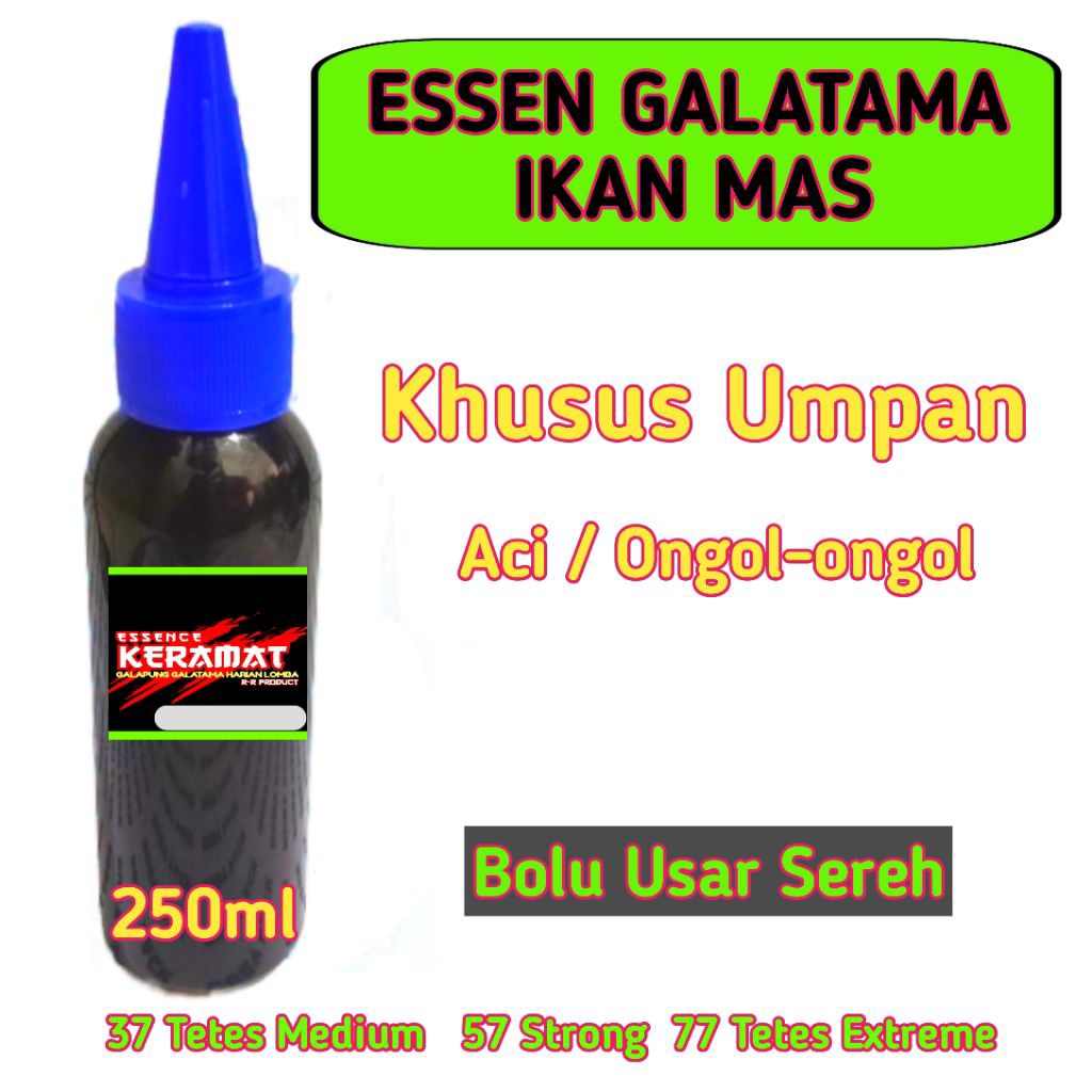 Essen Aci/ongol2 Galatama ikan mas