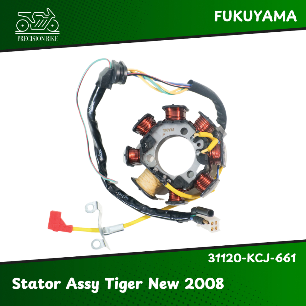 Fukuyama Spool Spull Stator Assy Komplit Tiger New 2008 (Tanpa Pulser)