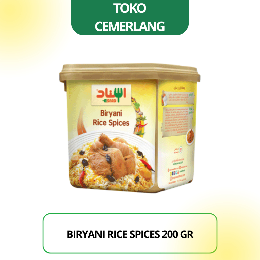 Esnad Biryani Rice Spices / Bumbu Nasi Biryani 200 gr