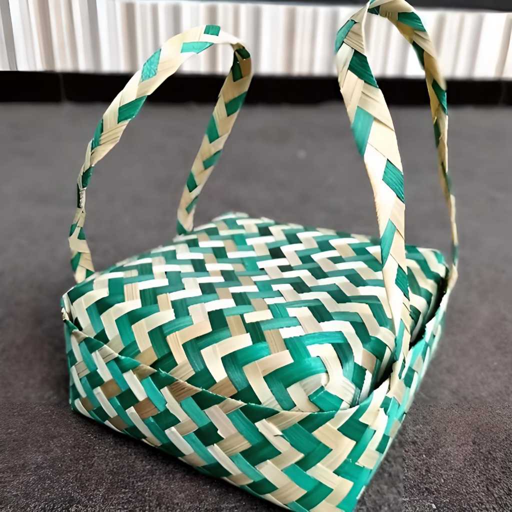 BESEK  BAMBU JINJING MODERN | BESEK WADAH MAKANAN PREMIUM | BESEK HAMPERS/SESERAHAN MODERN