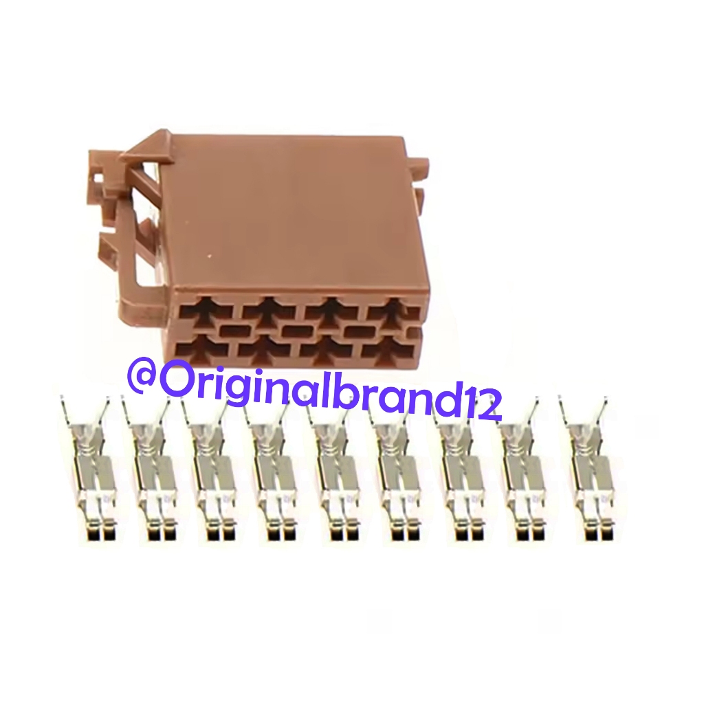 Soket Tape Double Din Head Unit ISO Power Speaker Tape Mobil