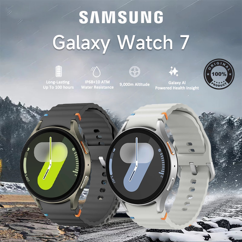 【100% Original】Samsung Galaxy Watch 7 47MM SmartWatch Jam Tangan Wanita Jam Tangan Pria Bluetooth Wa