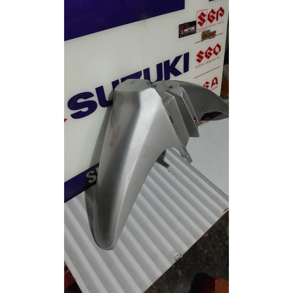 spakbor depan shogun R new 110 original sgp silver shogun kancil shogun new 110