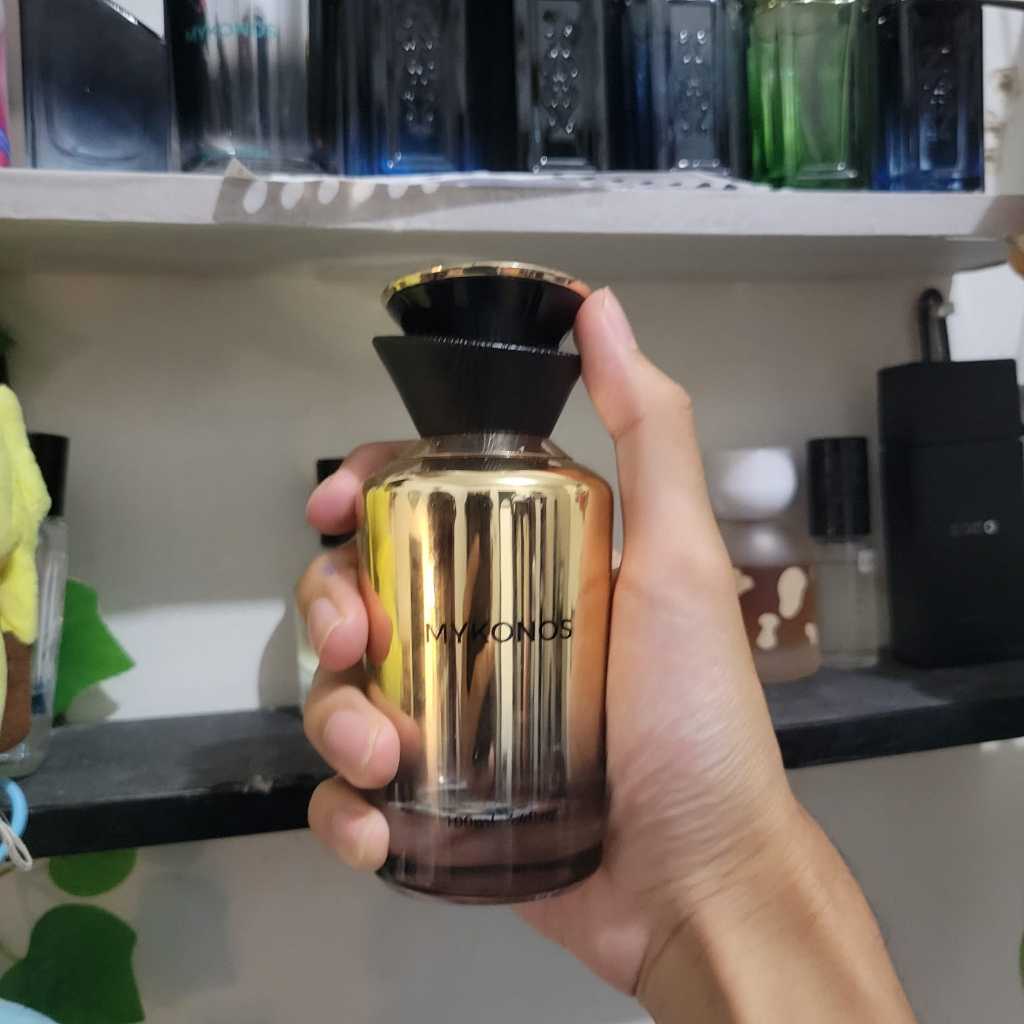 Botol Kosong Parffum lokal Velixir & Mykonos