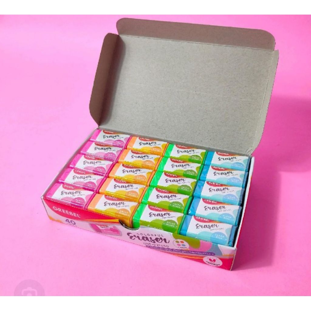 (1 pack)Hapusan warna/penghapus warna/stip warna/stip/hapusan/penghapus