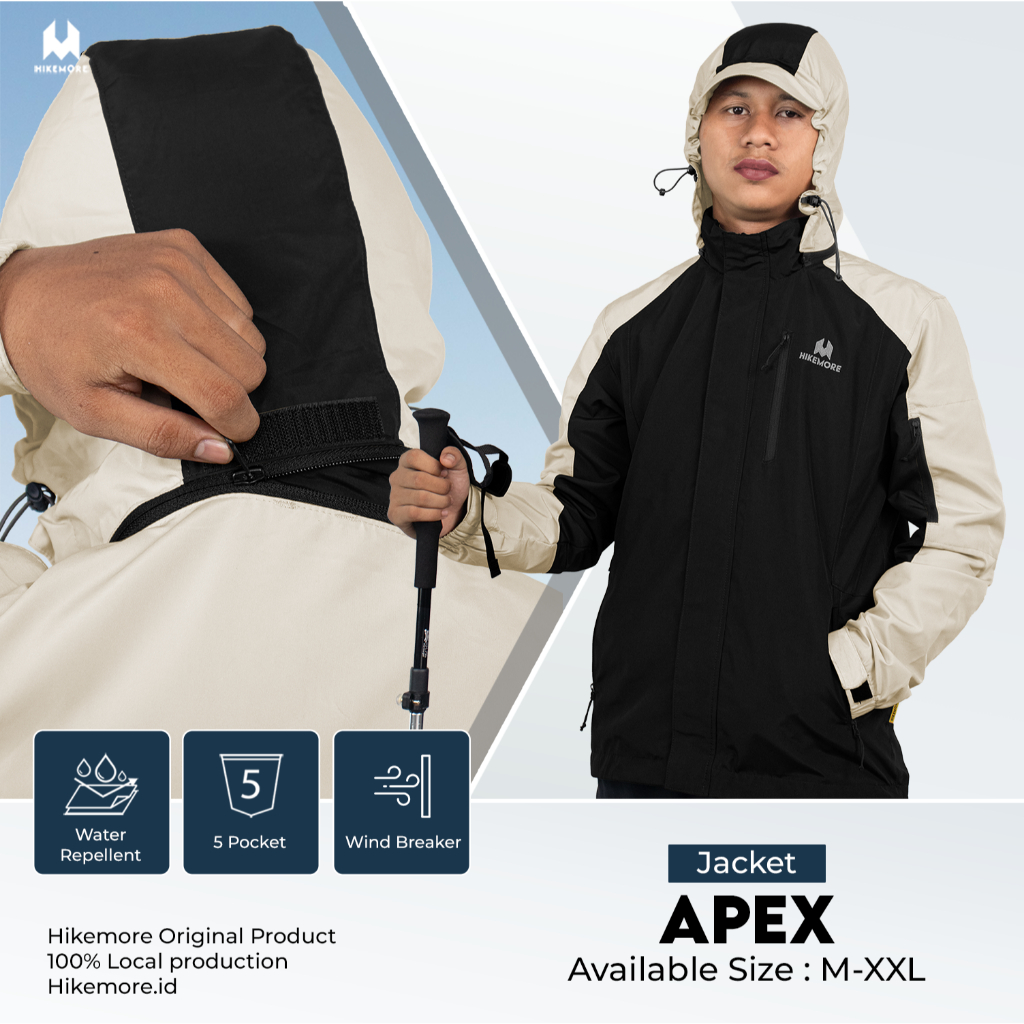 Hikemore Jaket Gunung Apex Series