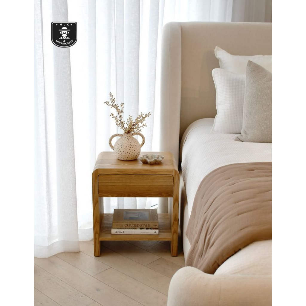 side table meja kecil minimalis furniture kayu