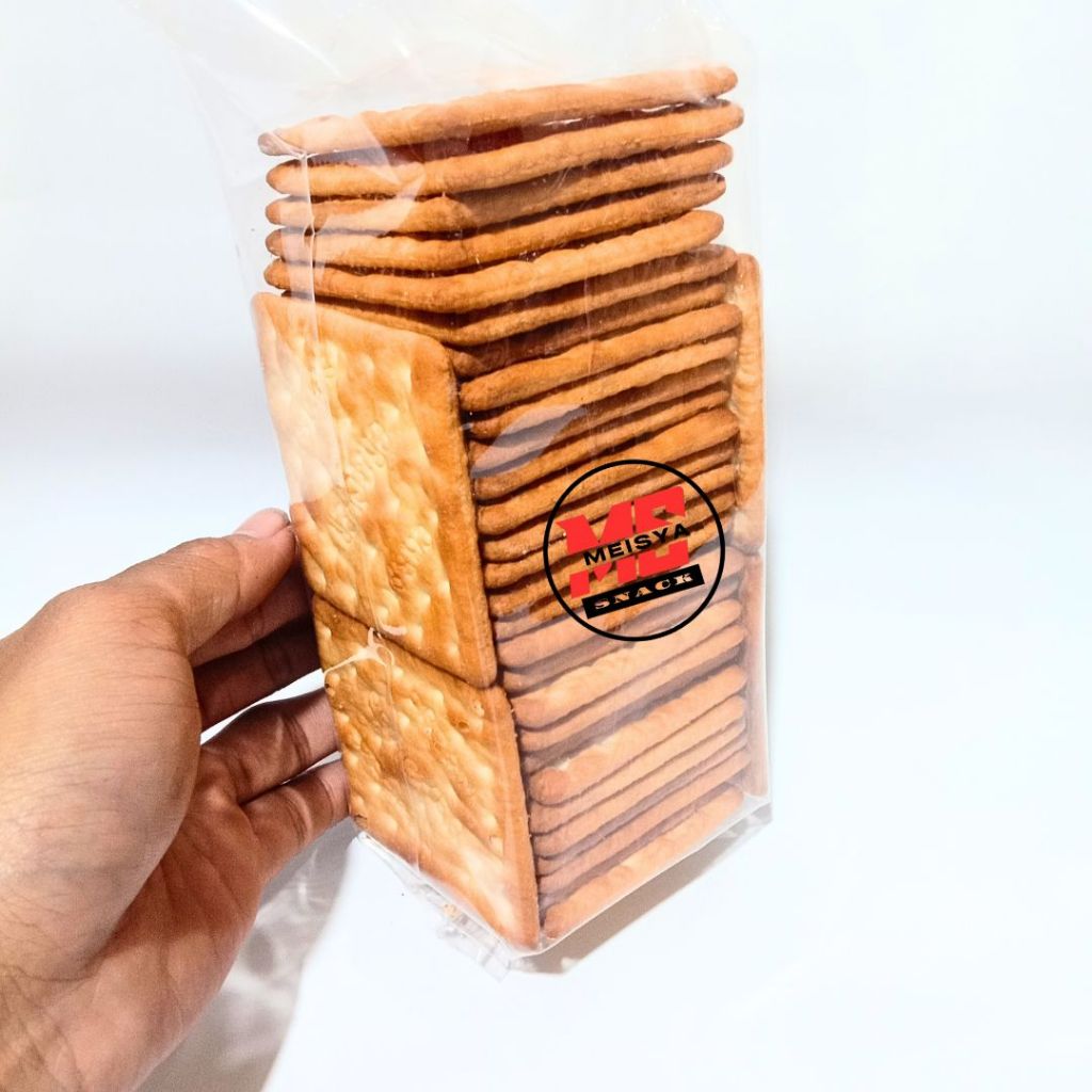 Biskuit Gabin Tawar Cream Creakers Khong Guan