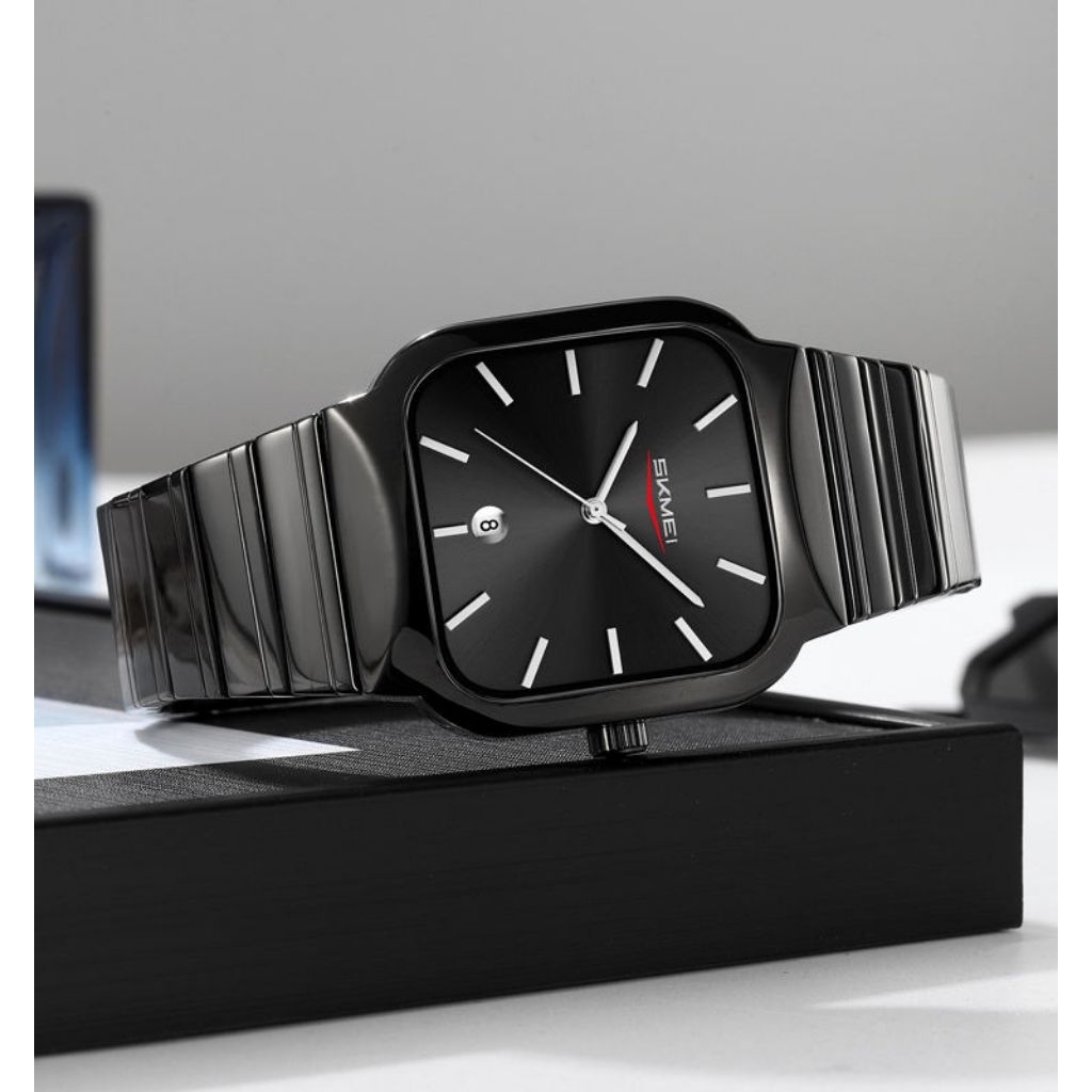 Jam pria Skmei 9361 segi analog water resist free carton box skmei