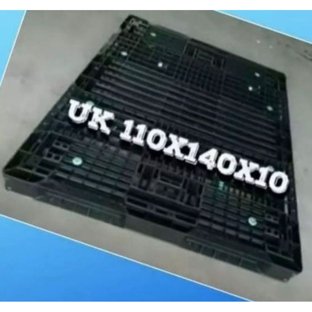 palet plastik baru 110*140*10cm