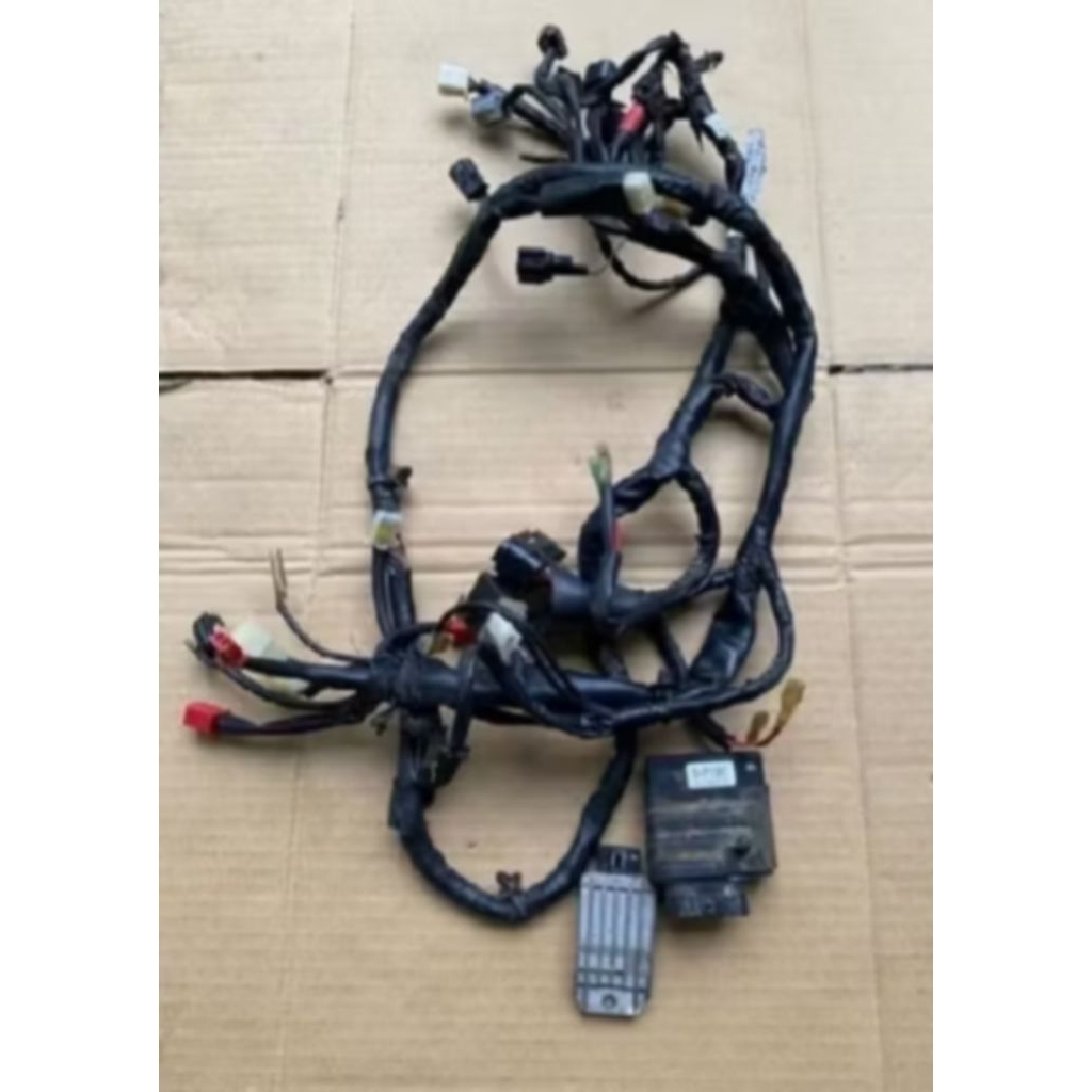 kabel body ECU kiprok 1set siap pakai motor Yamaha Mio j 54P PNP Mio GT 54P barang original copotan