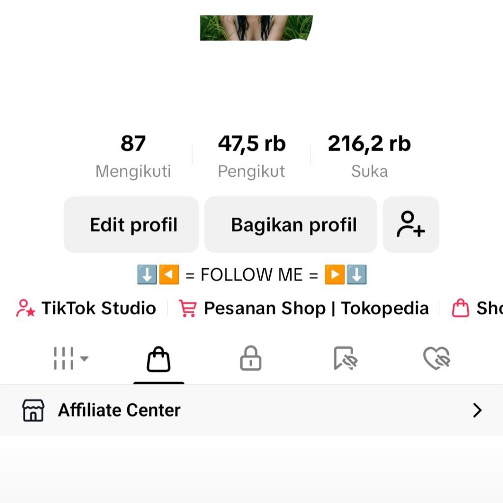 Akun Tiktok Joss 47.5K Followers
