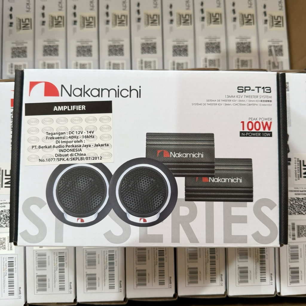 TWEETER NAKAMICHI SP-T13 TWEETER MOBIL NAKAMICHI SP T13 SUARA TREEBLE SUPER NGECIISS