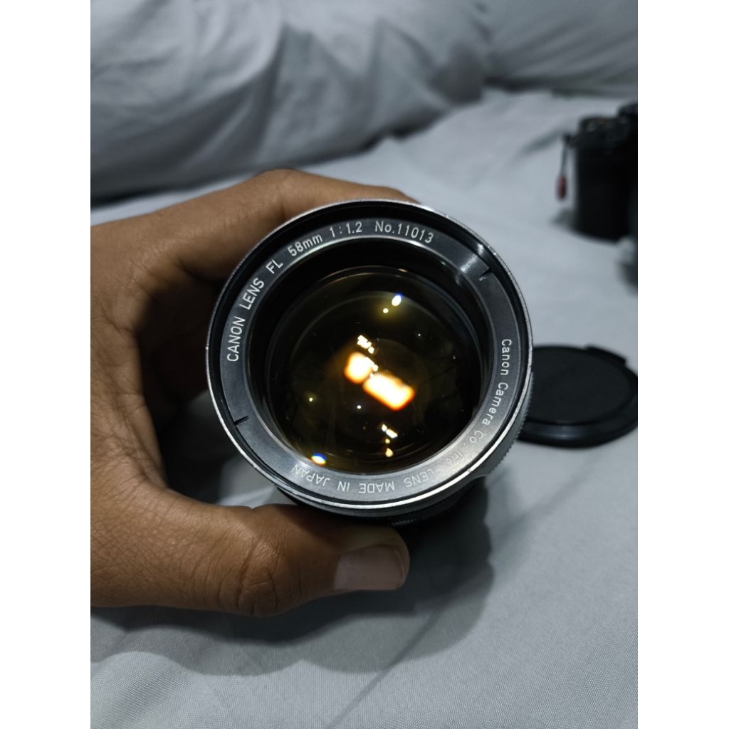 Canon FL 58mm f1.2 adapter z mount sacond
