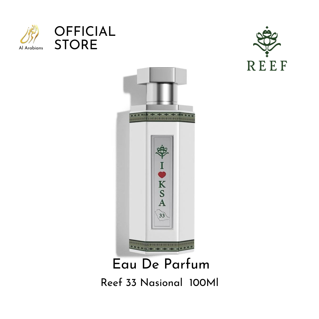 Reef Parfum 33 I Love KSA Nasional Day Edition Parfume EDP 100Ml