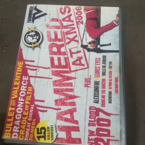 DVD Original Import Music Hammered At Xmas 2006 Feat Bullet For my Valentine, Dragon Force Dll
