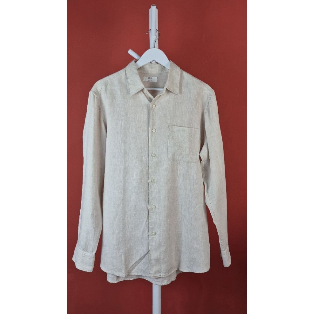 UNIQLO Kemeja Linen Pria