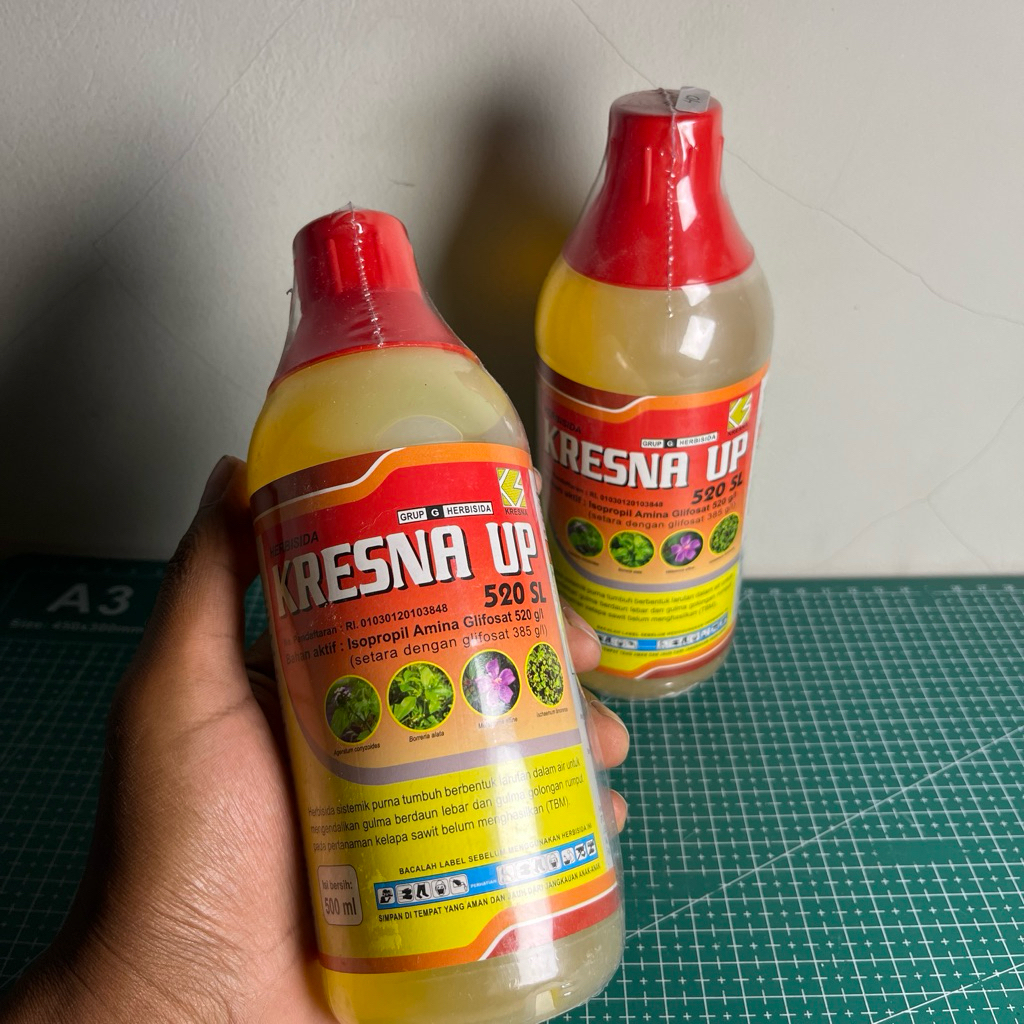 KRESNA UP 520 SL 500ml / 1 Liter - HERBISIDA Obat Pembasmi Gulma