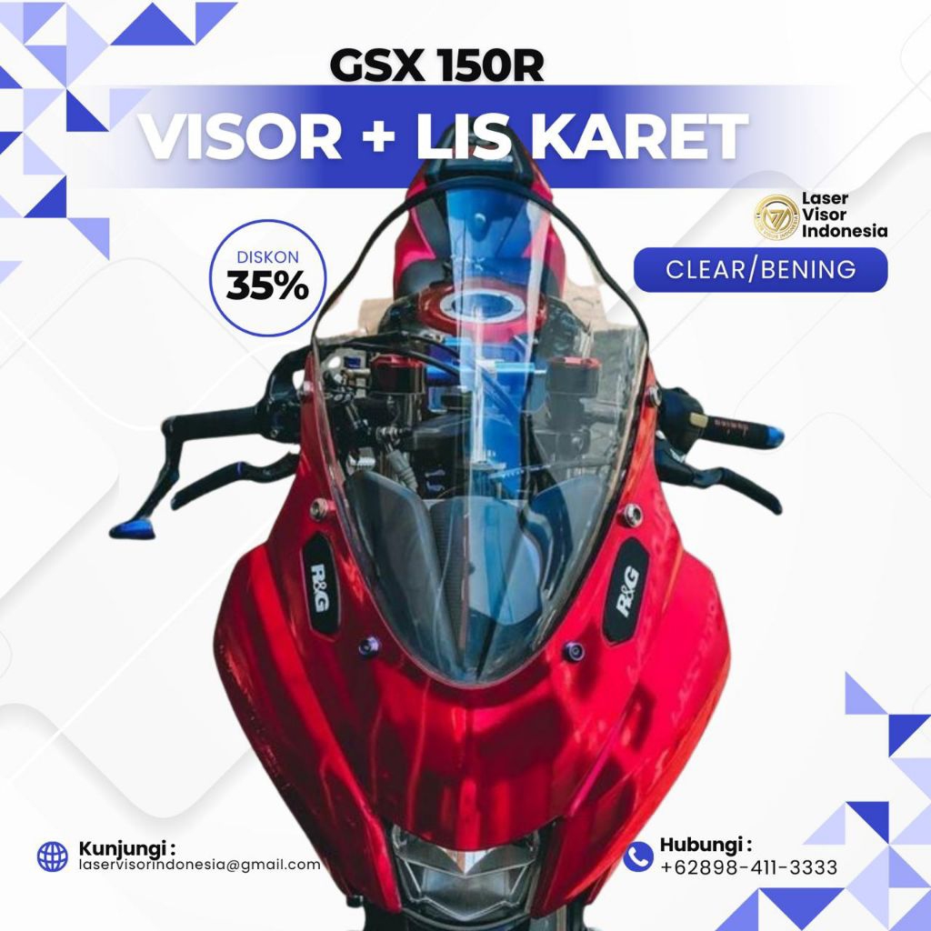 Visor gsx 150R jenong - Windshield gsx 150 R jenong