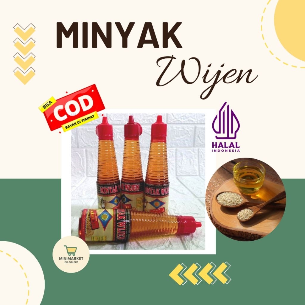Minyak Wijen Ekonomis /Minyak Wijen Halal