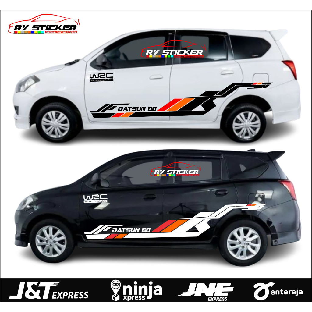 Sticker Mobil Datsun Go Sticker Mobil Datsun Go Sticker Lis Mobil Sticker Motif Variasi Body Mobil