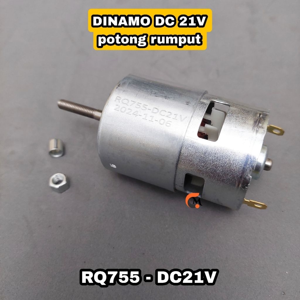 Dinamo Dc Potong Rumput Rq755 - 21V