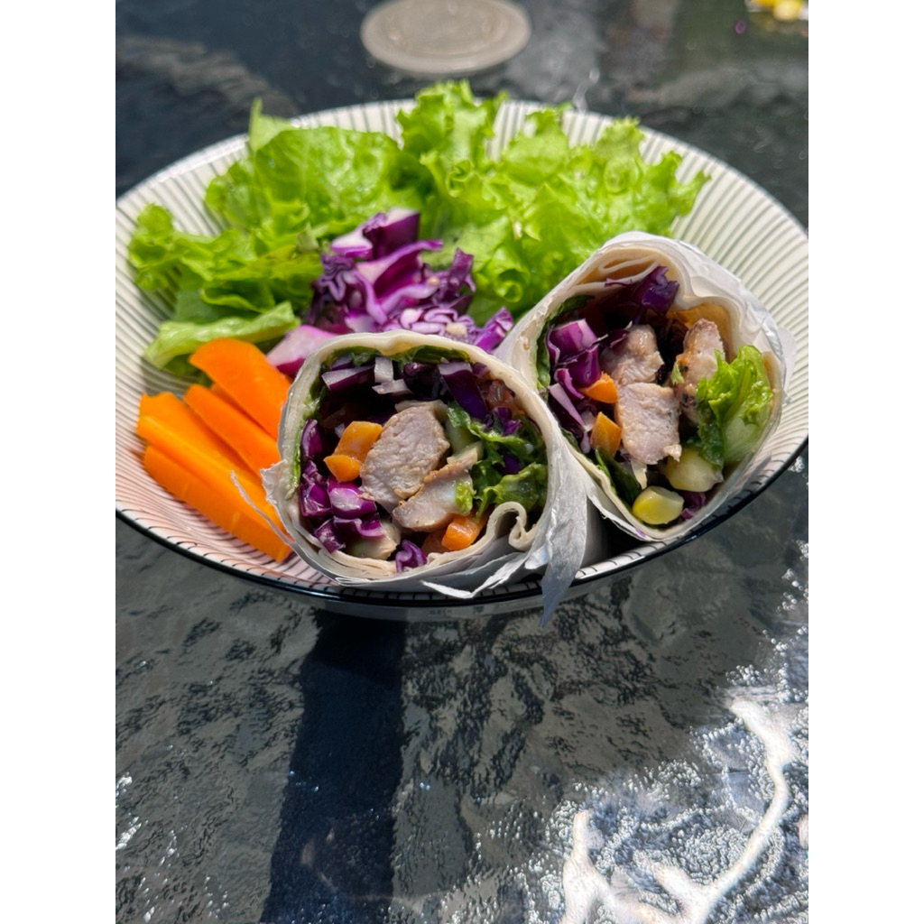 Salad Tortilla Wrap