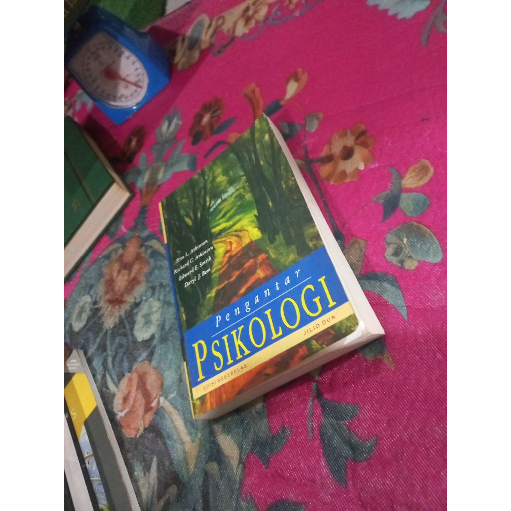 Buku Pengantar Psikologi jilid 1 rita l atkinson original