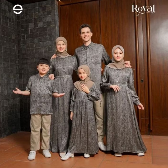 Sarimbit Ethica 2026 Royal Warming Green/Sarimbit Royal Warming Green Terbaru Muslim/Sarimbit Royal 