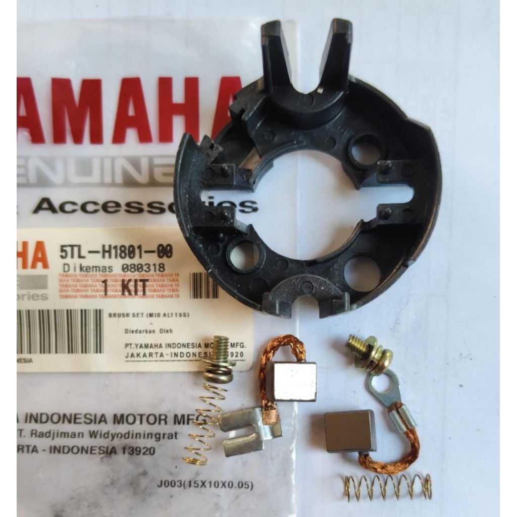 rumah arang+arang stater yamaha mio lama/mio sporty/mio soul/mio m3/fino  original