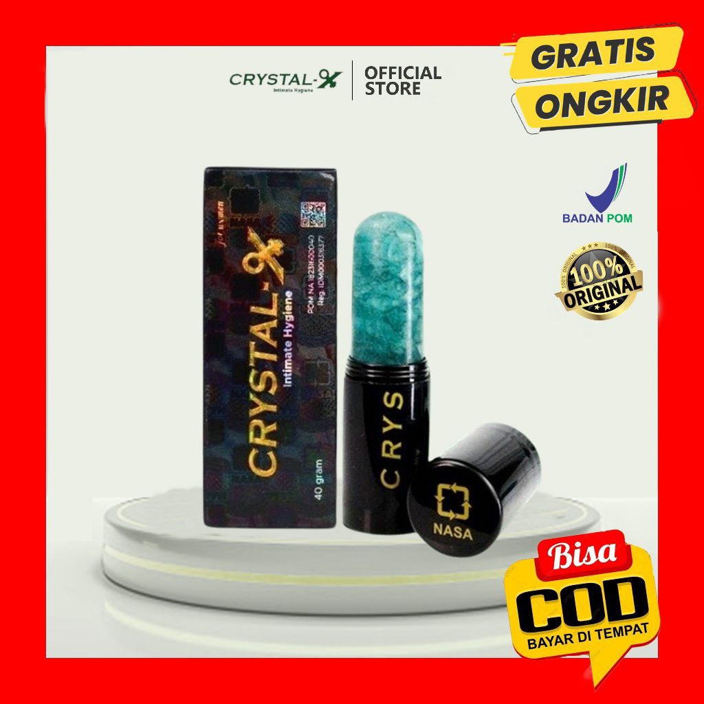 Crystal X Original – Obat Herbal Kewanitaan Aman & Praktis