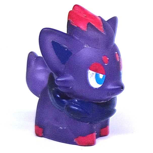 Pokemon BANDAI Kids Figure - Zorua "Clear Version" (Pajangan / Finger Doll / JP Rare)