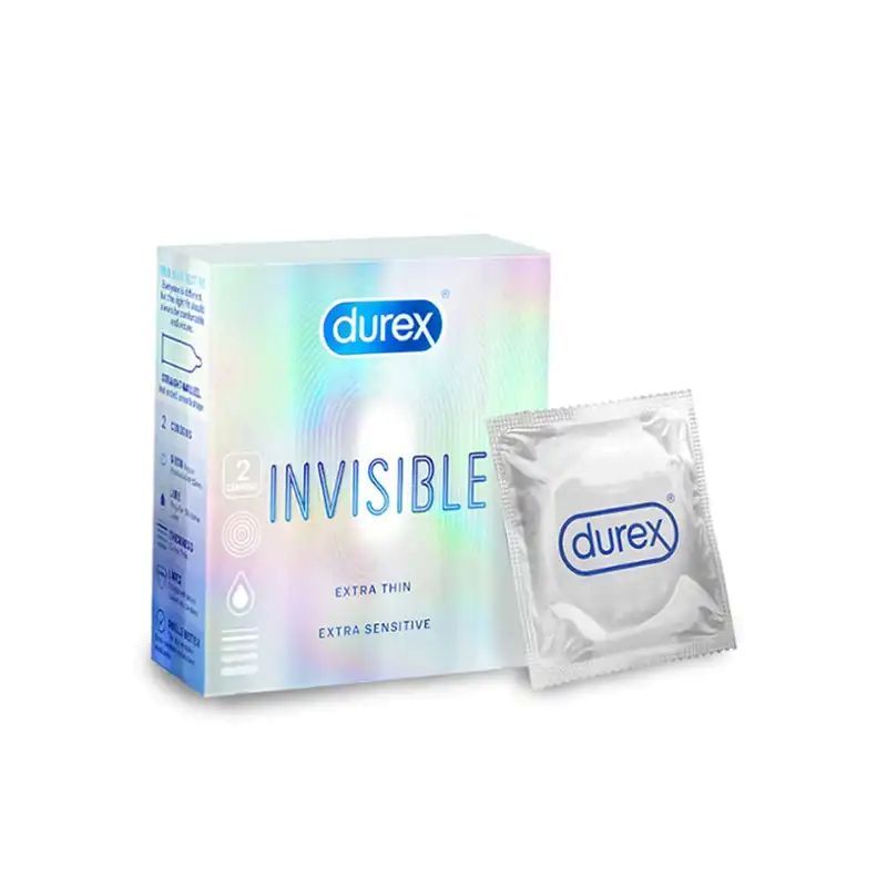 KONDOM DUREX INVISIBLE (2'S)