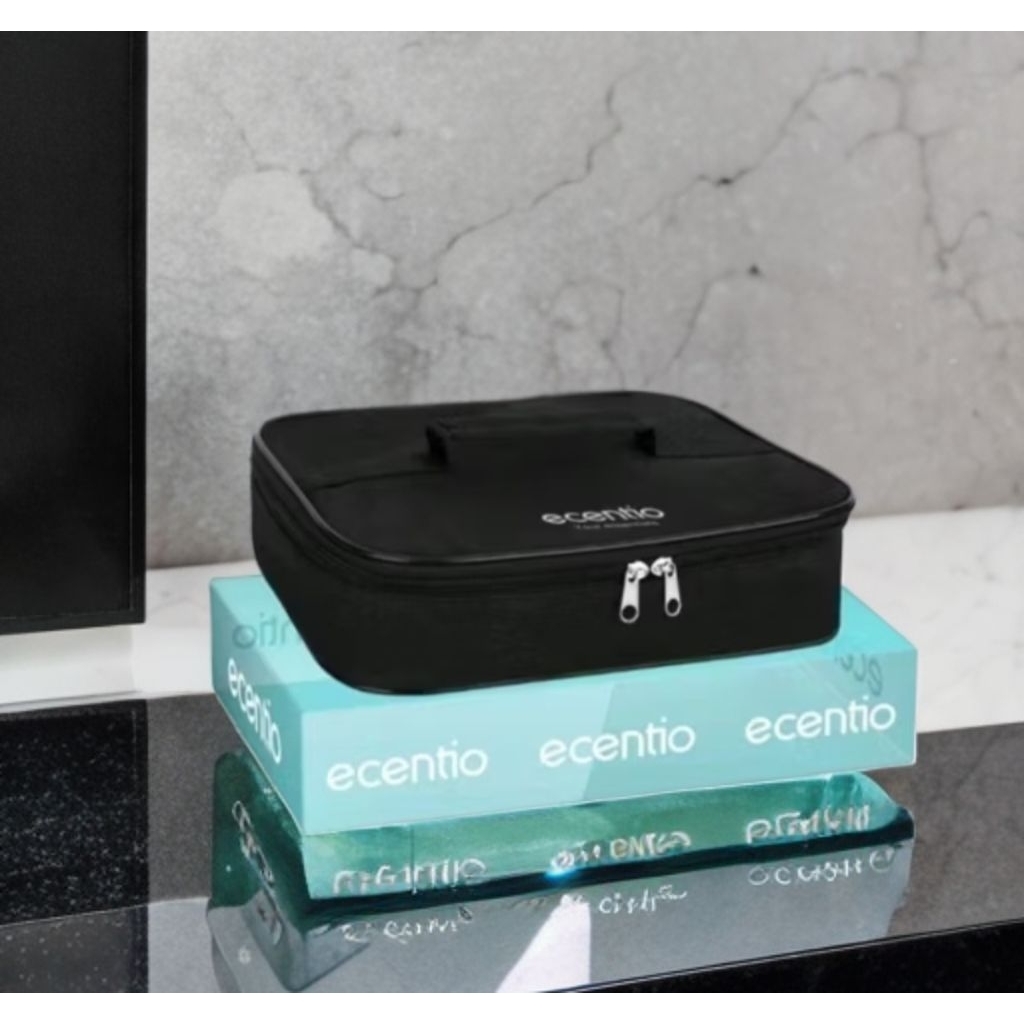 Lunch Bag Ecentio black Tas Bekal Kotak makan Tas bekal Tempat makan ecentio