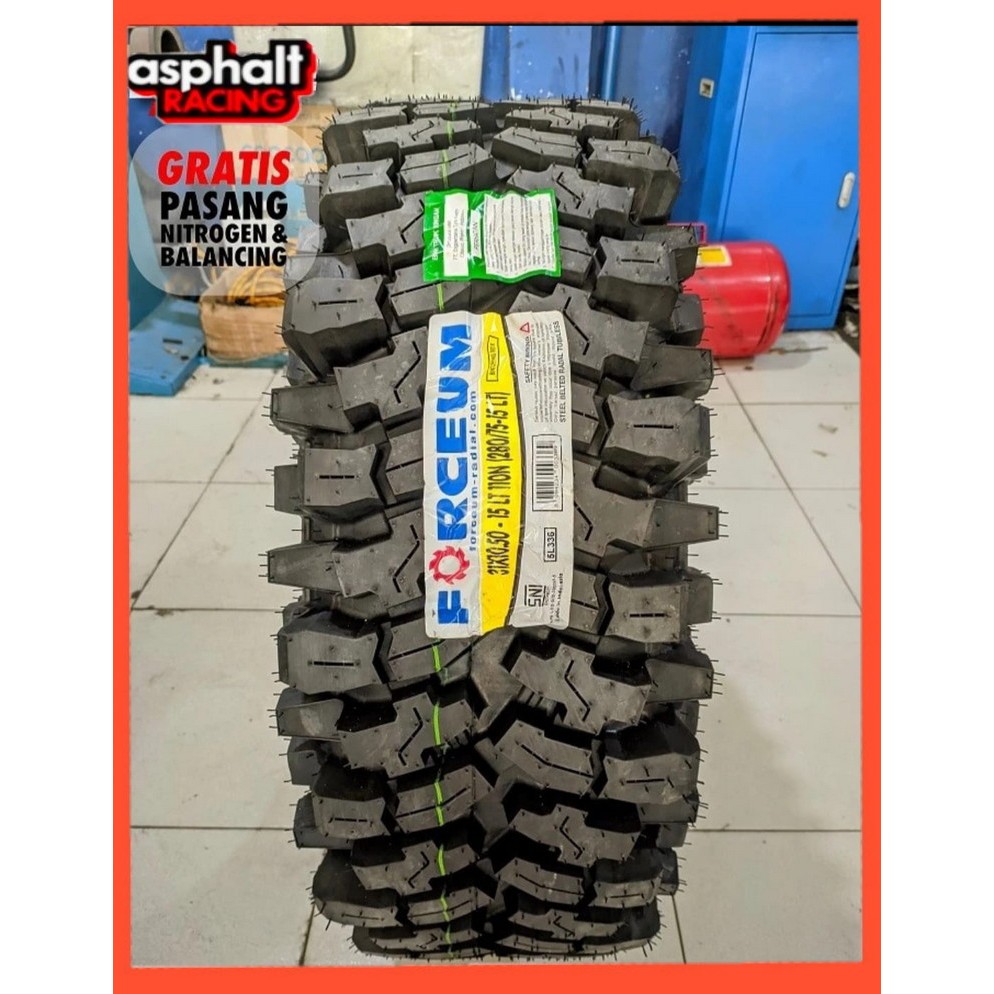Ban Mobil Pacul 31 10,5 R15 Forceum Binturong Pro-X Ban Mobil Tubles R15 31/10,5