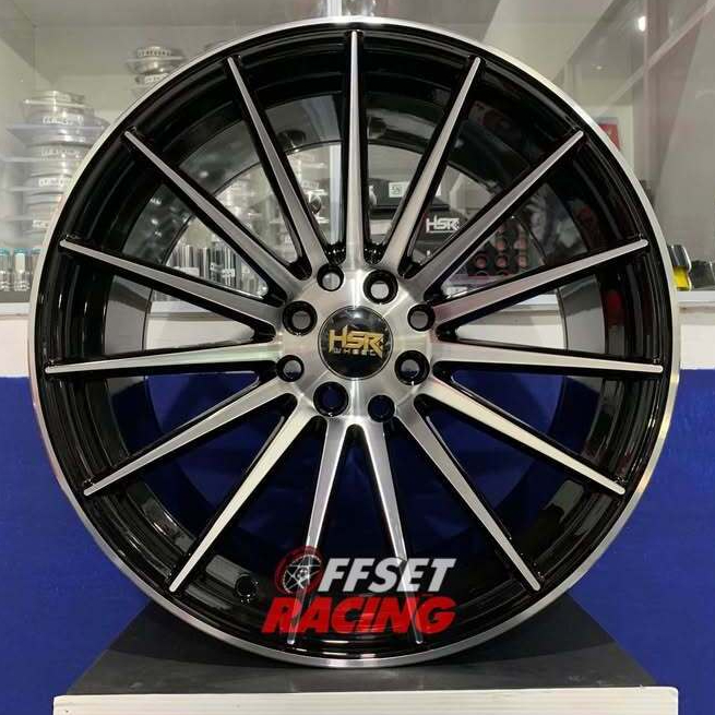 Velg HSR R17 Mobil Jazz Yaris Swift Freed Livina Velg Mobil HSR TSUKUBA Ring 17 Baut 4