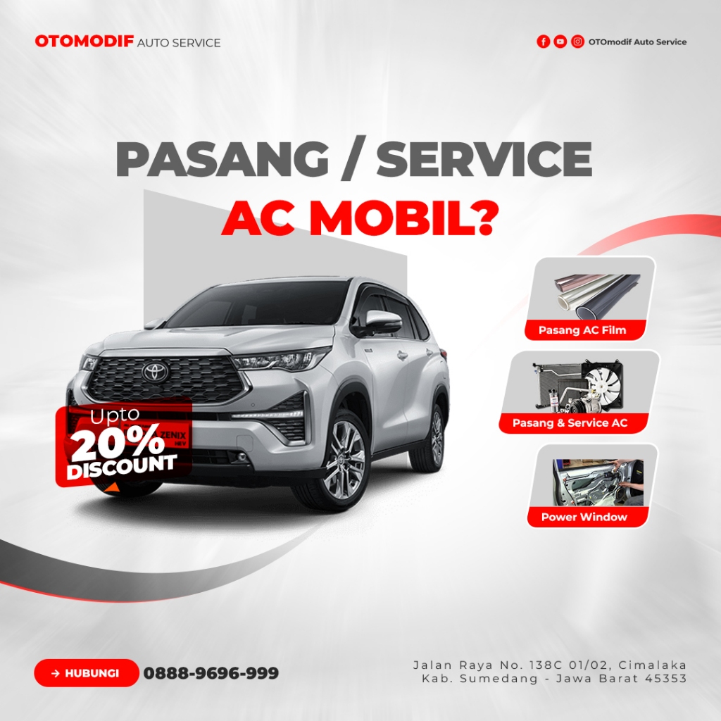 OTOMODIF | Pasang & Service AC Mobil