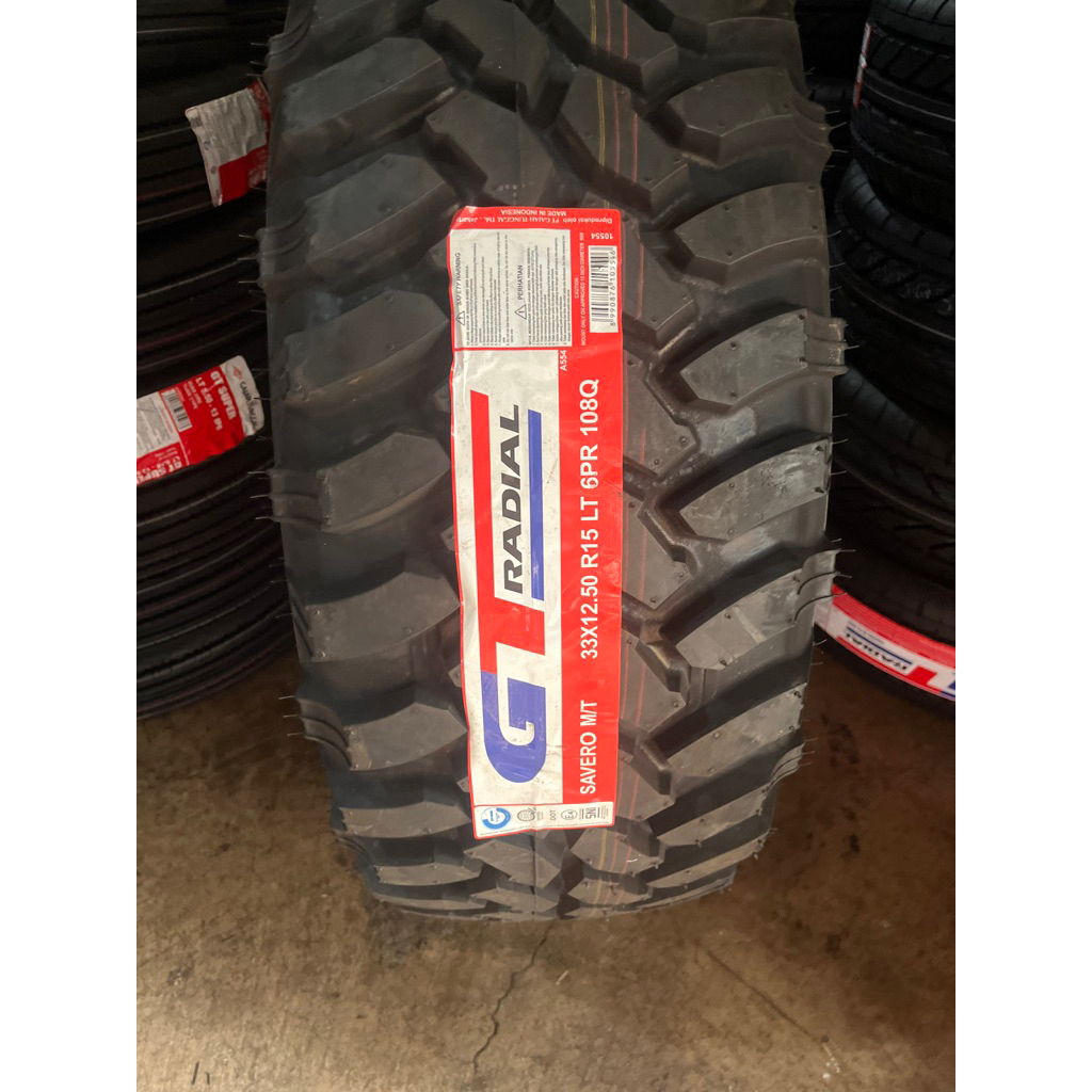 GT RADIAL SAVERO M/T 33 X 12.50 R15 BAN OFFROAD