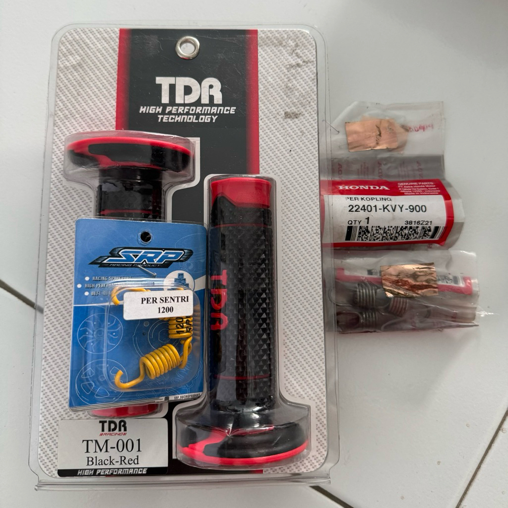 handgrip TDR / per kampas ganda SRP 1200rpm / per kampas ori beat karbu